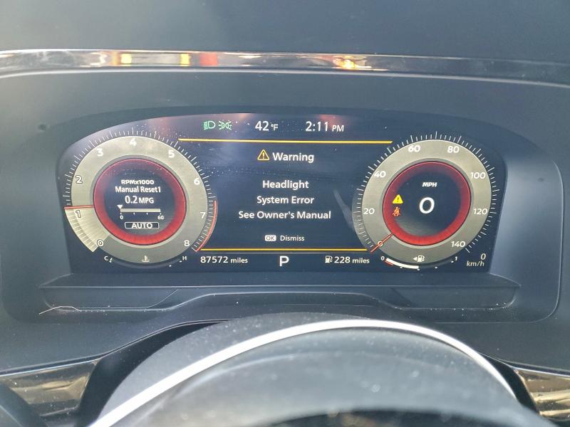 Photo 9 from auction – 2022 NISSAN PATHFINDER with VIN 5N1DR3DK7NC237980
