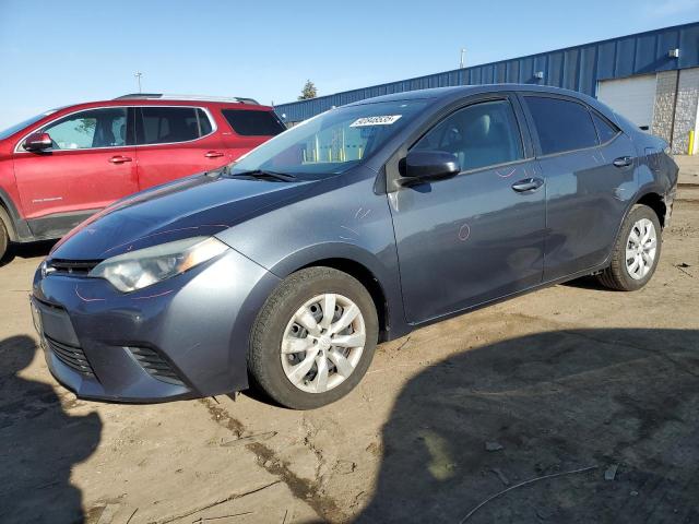 TOYOTA COROLLA L 2014 with VIN 2T1BURHE3EC129364 - Photo from auction