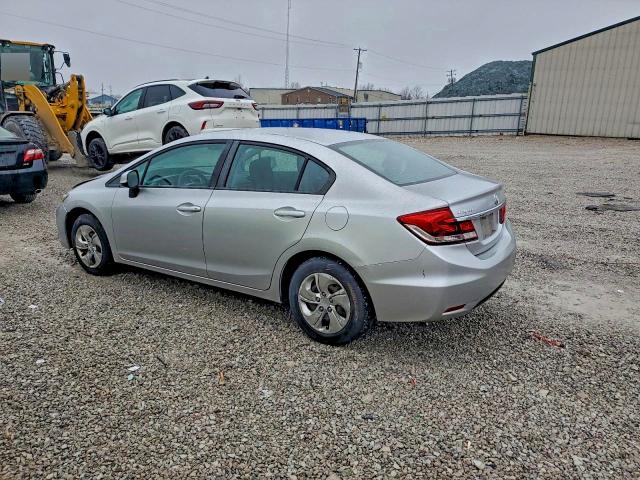 Photo 2 from auction – 2013 HONDA CIVIC LX with VIN 19XFB2F59DE034695