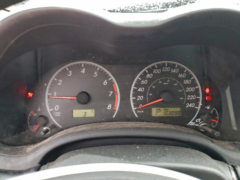 Photo 9 from auction – 2012 TOYOTA COROLLA BA with VIN 2T1BU4EE2CC786208