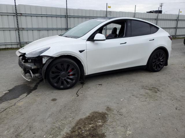 TESLA MODEL Y 2023 with VIN 7SAYGDEF3PF815696 - Photo from auction