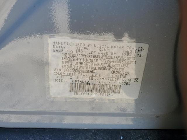Photo 14 from auction – 2024 NISSAN KICKS SV with VIN 3N1CP5CV2RL559243