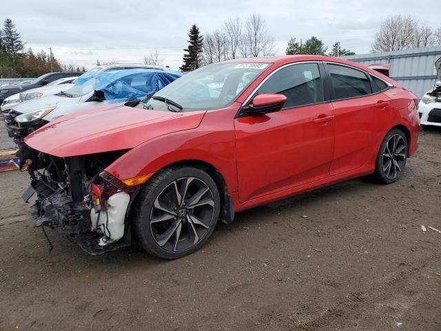HONDA CIVIC 2018 with VIN 2HGFC1F42JH107261 - Photo from auction