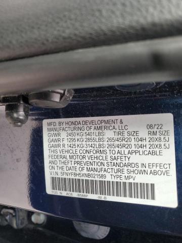 Photo 14 from auction – 2022 HONDA PASSPORT E with VIN 5FNYF8H5XNB021589