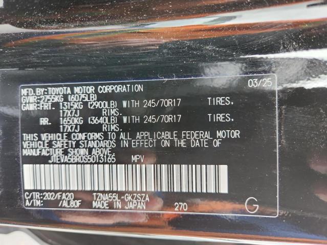 Photo 14 from auction – 2025 TOYOTA 4RUNNER SR with VIN JTEVA5BR0S5013165