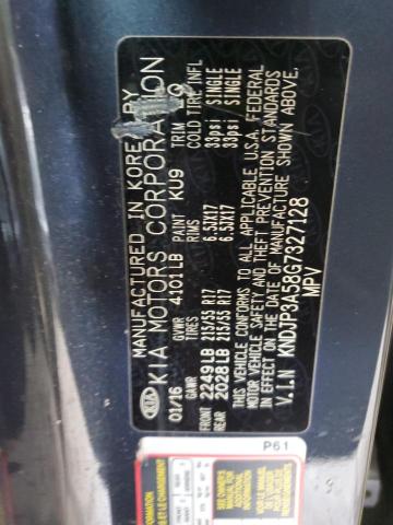 Foto 14 de la subasta – 2016 KIA SOUL + con VIN KNDJP3A58G7327128
