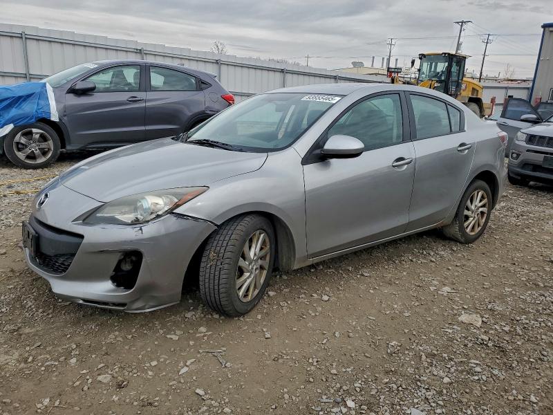 MAZDA 3 I 2012 with VIN JM1BL1W7XC1597666 - Photo from auction