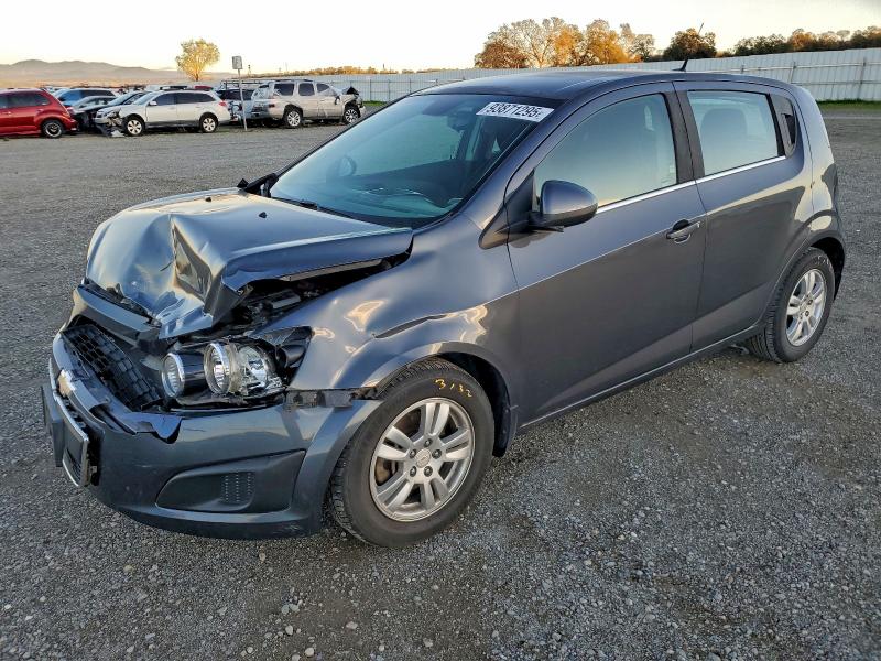 CHEVROLET SONIC 2013 with VIN 1G1JC6SBXD4131683 - Photo from auction