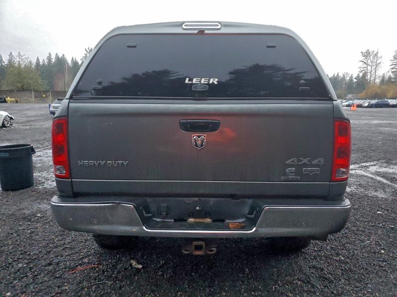 Photo 6 from auction – 2006 DODGE RAM 2500 with VIN 3D7KS29C36G160606