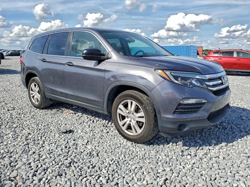 Photo 4 from auction – 2017 HONDA PILOT LX with VIN 5FNYF5H10HB019270