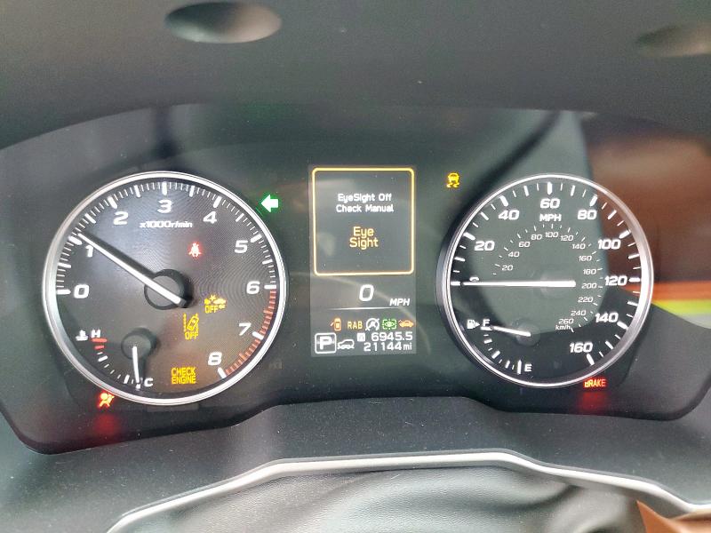 Photo 9 from auction – 2022 SUBARU OUTBACK TO with VIN 4S4BTAPC9N3179713