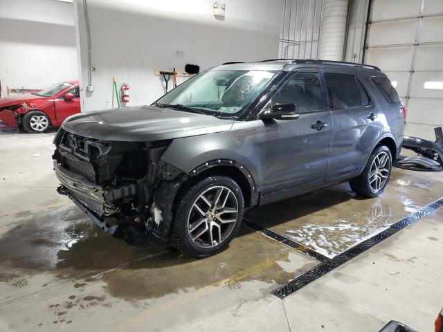 FORD EXPLORER S 2018 with VIN 1FM5K8GTXJGB13490 - Photo from auction