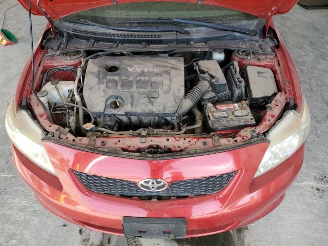 Photo 11 from auction – 2009 TOYOTA COROLLA BA with VIN JTDBL40E09J012577