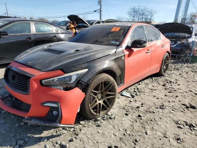 INFINITI Q50 LUXE 2018 with VIN JN1EV7AR2JM445351 - Photo from auction