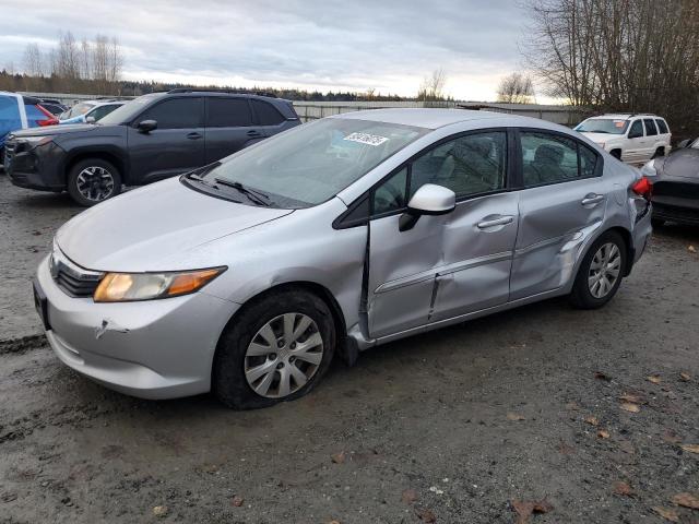 HONDA CIVIC LX 2012 with VIN 19XFB2F52CE368758 - Photo from auction
