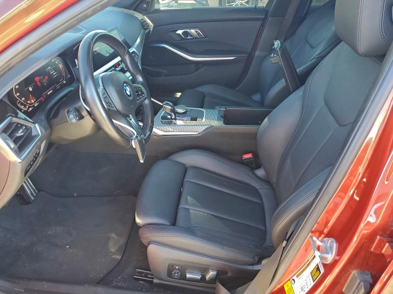 Photo 7 from auction – 2021 BMW M340I with VIN 3MW5U7J02M8B77403