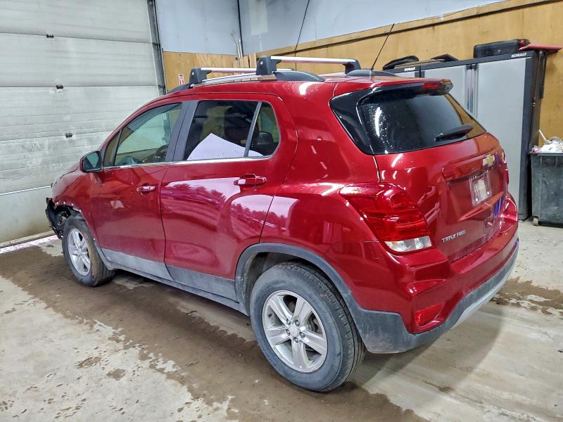 Photo 2 from auction – 2019 CHEVROLET TRAX 1LT with VIN 3GNCJPSB4KL374481