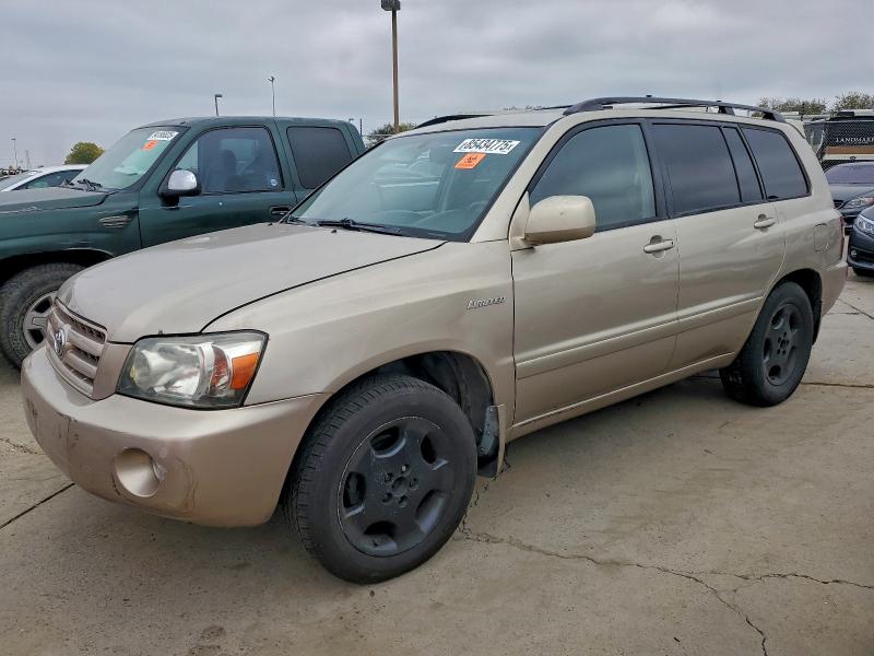 TOYOTA HIGHLANDER 2005 with VIN JTEDP21A450065243 - Photo from auction
