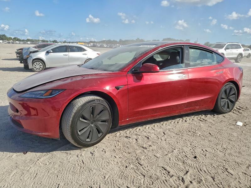 TESLA MODEL 3 2025 with VIN 5YJ3E1EA3SF884588 - Photo from auction