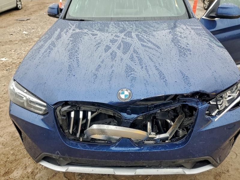 Photo 12 from auction – 2022 BMW X3 XDRIVE3 with VIN 5UX53DP07N9K82259