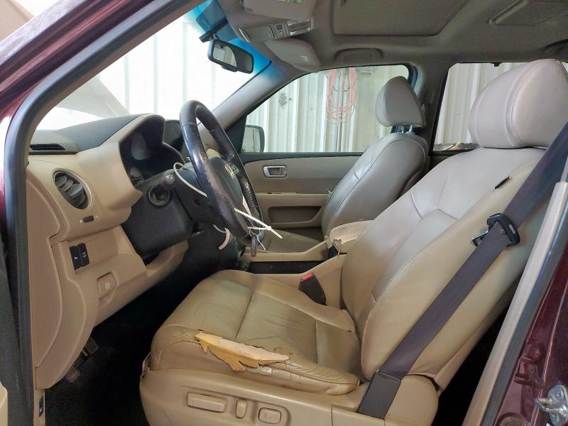 Photo 7 from auction – 2010 HONDA PILOT TOUR with VIN 5FNYF3H96AB009455
