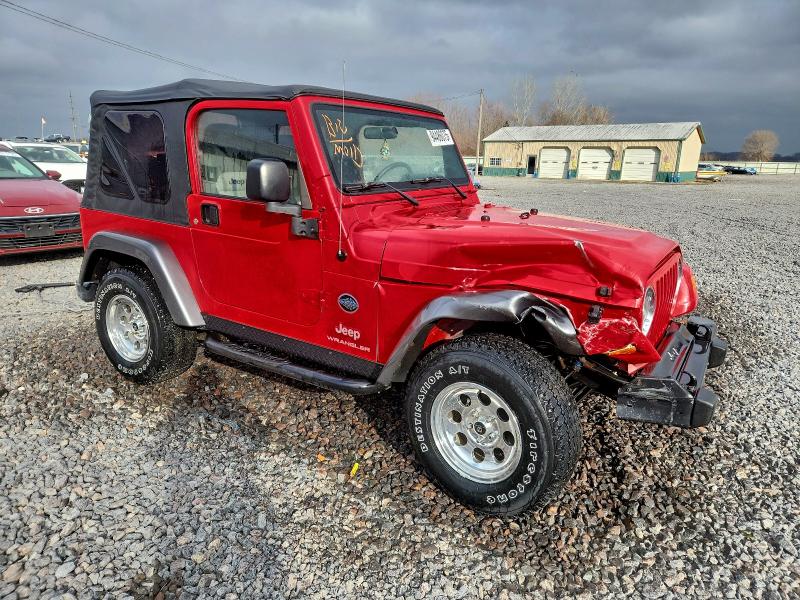 Photo 4 from auction – 2004 JEEP WRANGLER X with VIN 1J4FA39S74P781409