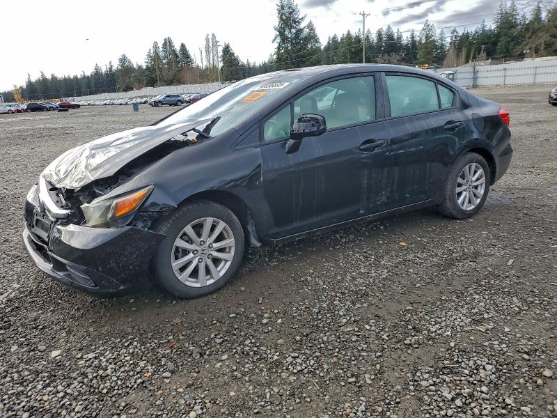 HONDA CIVIC EXL 2012 with VIN 2HGFB2F95CH524932 - Photo from auction
