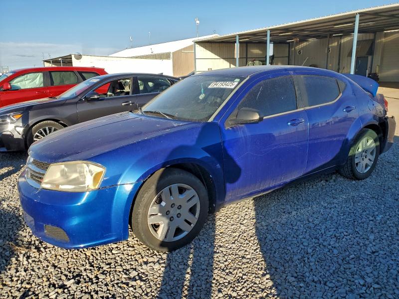 DODGE AVENGER SE 2013 with VIN 1C3CDZAB5DN633094 - Photo from auction