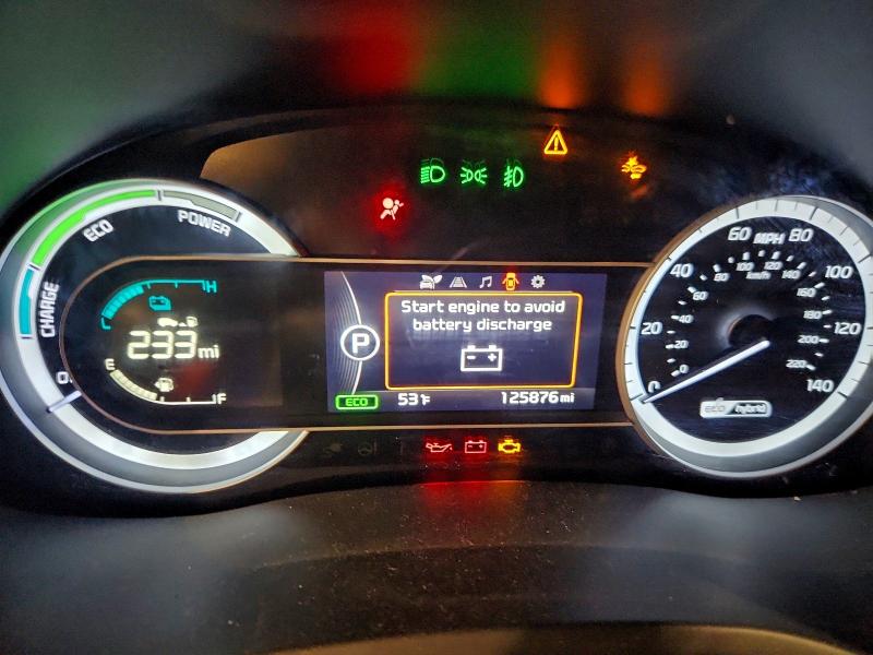 Photo 9 from auction – 2019 KIA NIRO EX with VIN KNDCC3LC4K5327048