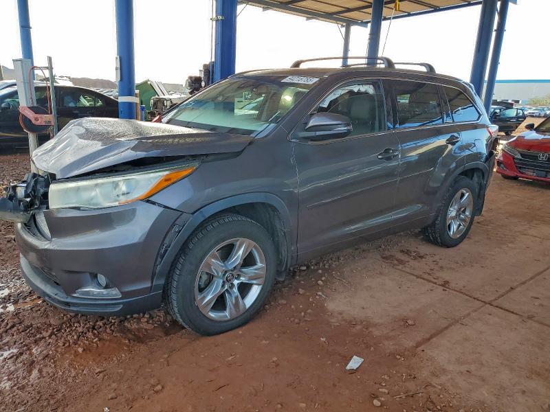 TOYOTA HIGHLANDER 2016 with VIN 5TDDKRFH6GS330651 - Photo from auction