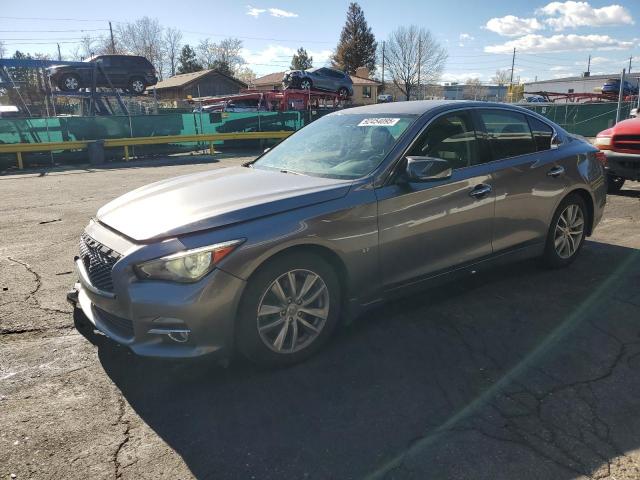 INFINITI Q50 BASE 2014 with VIN JN1BV7AP9EM681888 - Photo from auction