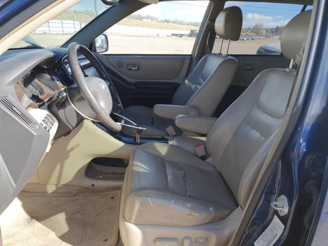 Photo 7 from auction – 2003 TOYOTA HIGHLANDER with VIN JTEHF21A730100519