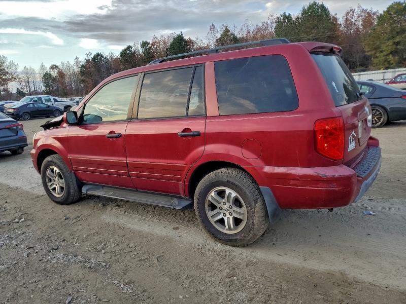 Photo 2 from auction – 2004 HONDA PILOT EXL with VIN 2HKYF18684H545369