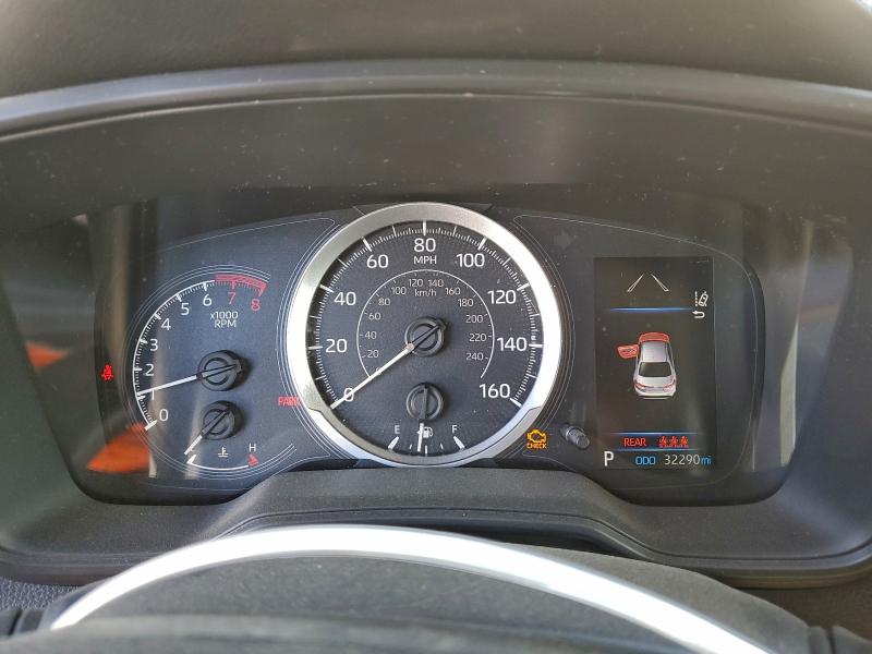 Photo 9 from auction – 2021 TOYOTA COROLLA LE with VIN JTDEPMAE7MJ174991