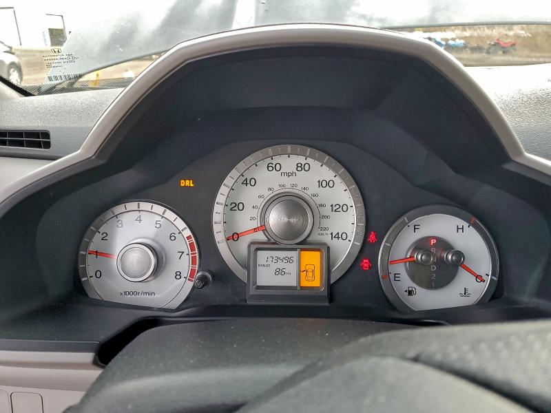 Photo 9 from auction – 2011 HONDA PILOT LX with VIN 5FNYF3H20BB046828