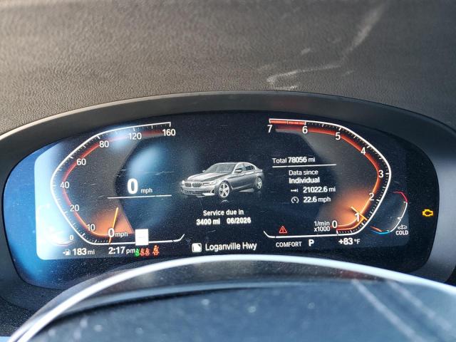 Photo 9 from auction – 2021 BMW 530 I with VIN WBA53BH04MCF37388
