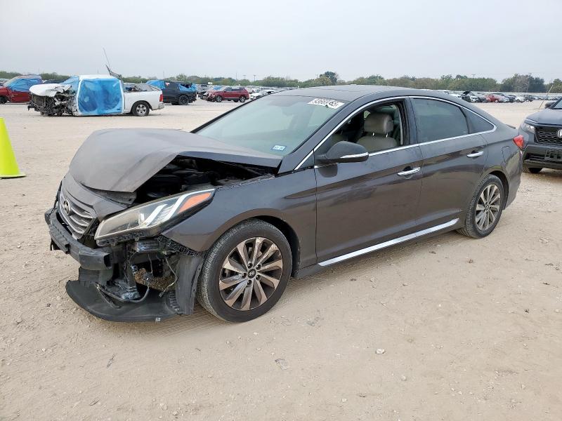 HYUNDAI SONATA SPO 2016 with VIN 5NPE34AF9GH431277 - Photo from auction