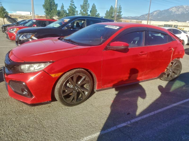 HONDA CIVIC SPOR 2017 with VIN SHHFK7H40HU416596 - Photo from auction
