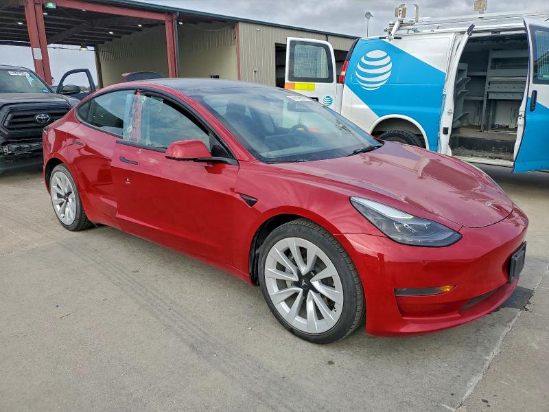 Photo 4 from auction – 2022 TESLA MODEL 3 with VIN 5YJ3E1EA3NF189550
