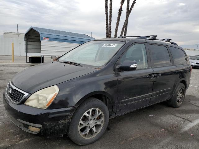 KIA SEDONA LX 2014 with VIN KNDMG4C75E6544852 - Photo from auction