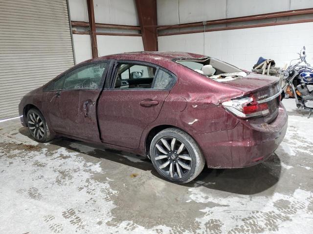 Photo 2 from auction – 2015 HONDA CIVIC EXL with VIN 19XFB2F91FE256413
