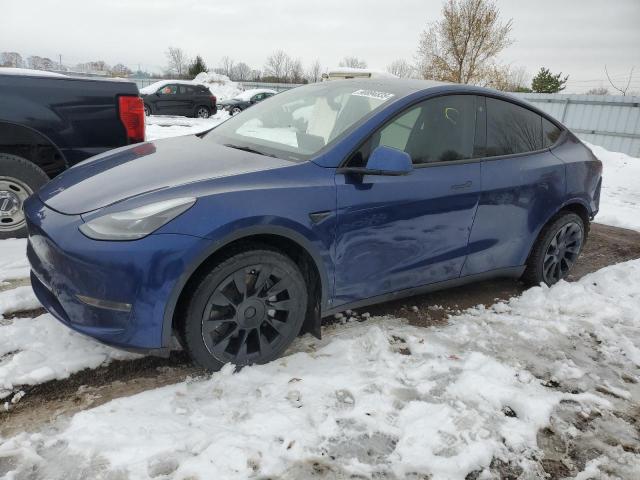 TESLA MODEL Y 2022 with VIN 7SAYGDEE9NF549749 - Photo from auction