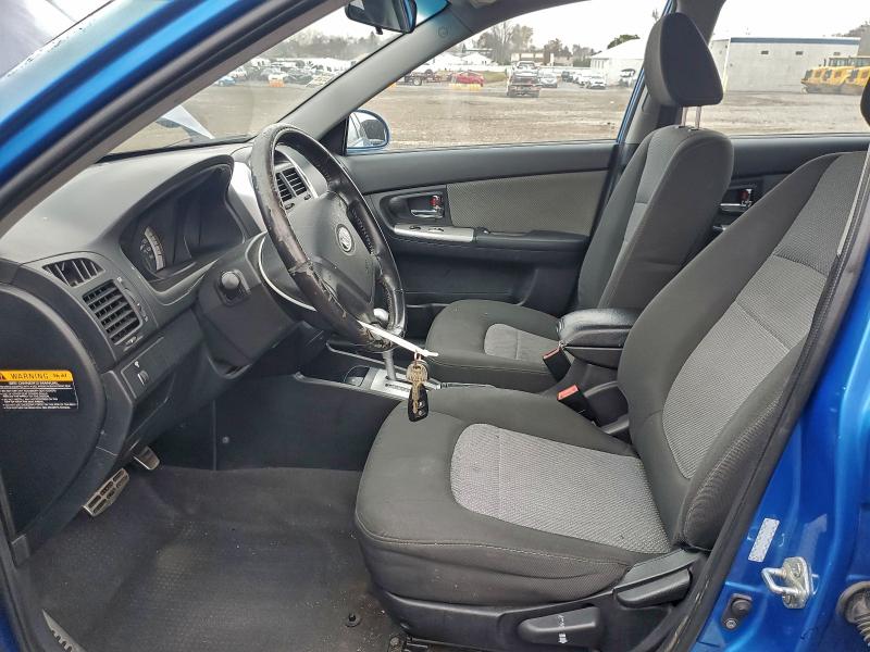 Photo 7 from auction – 2008 KIA SPECTRA5 with VIN KNAFE161885010689