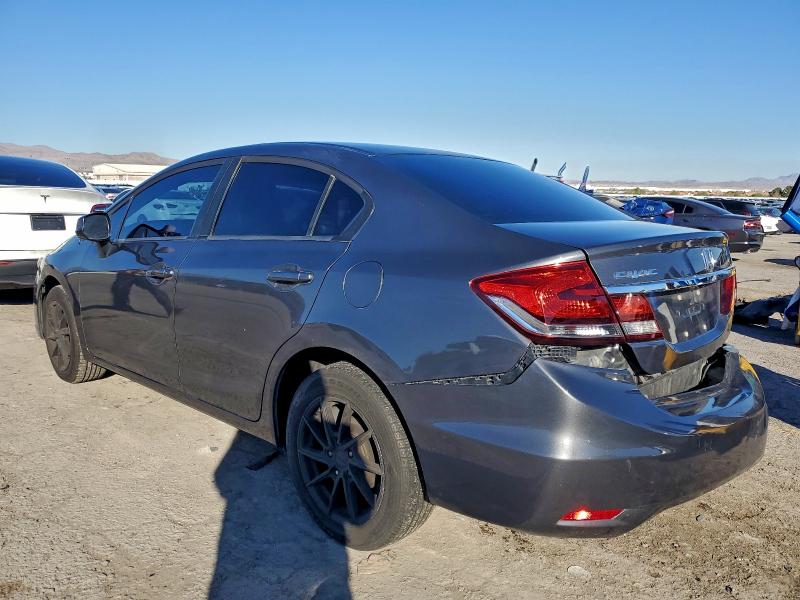 Photo 2 from auction – 2013 HONDA CIVIC LX with VIN 19XFB2F55DE270745