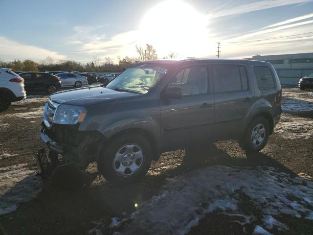 HONDA PILOT LX 2011 with VIN 5FNYF4H23BB038521 - Photo from auction