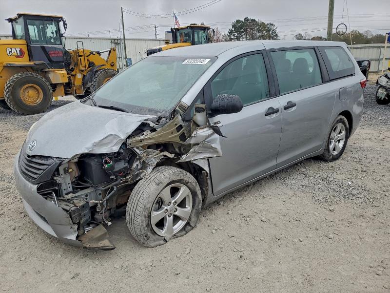 TOYOTA SIENNA 2016 with VIN 5TDZK3DC1GS740722 - Photo from auction