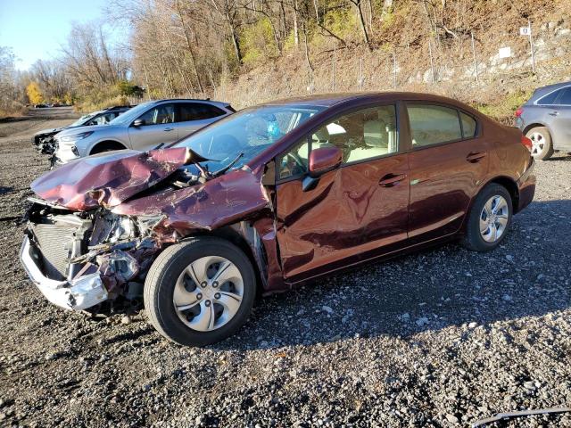 HONDA CIVIC LX 2015 with VIN 19XFB2F53FE263442 - Photo from auction