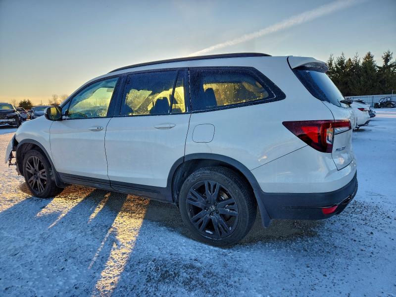 Photo 2 from auction – 2021 HONDA PILOT ELIT with VIN 5FNYF6H06MB503936