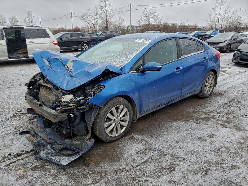 KIA FORTE LX 2014 with VIN KNAFX4A69E5126414 - Photo from auction