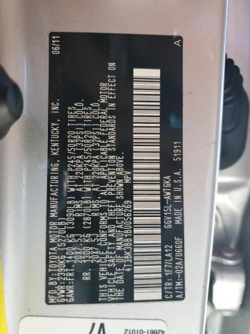 Photo 14 from auction – 2011 TOYOTA VENZA with VIN 4T3BK3BB1BU056269